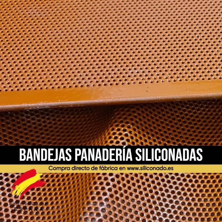 Bandejas perforadas panadería  antiadherente